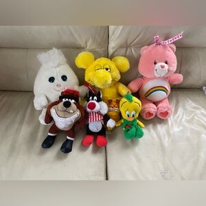Colorful Plush Toy Set for Kids